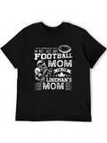 Football Mom Graphic T-Shirt - Linemans Mom