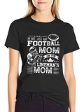 Football Mom Graphic T-Shirt - Linemans Mom