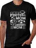 Football Mom Graphic T-Shirt - Linemans Mom
