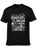 Football Mom Graphic T-Shirt - Linemans Mom