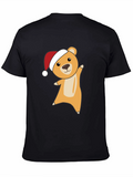 Festive Bear Tee - Holiday Cheer Shirt