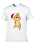 Festive Bear Tee - Holiday Cheer Shirt