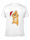 Festive Bear Tee - Holiday Cheer Shirt