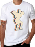 Retro Weightlifter T-Shirt - Squat Design