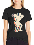 Retro Weightlifter T-Shirt - Squat Design