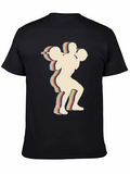 Retro Weightlifter T-Shirt - Squat Design