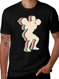 Retro Weightlifter T-Shirt - Squat Design