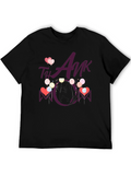 Thank You Mom T-Shirt | Heart Balloons Graphic Tee