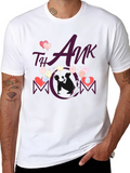 Thank You Mom T-Shirt | Heart Balloons Graphic Tee