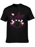 Thank You Mom T-Shirt | Heart Balloons Graphic Tee