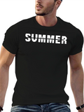 Summer Graphic Tee - Classic Black T-Shirt