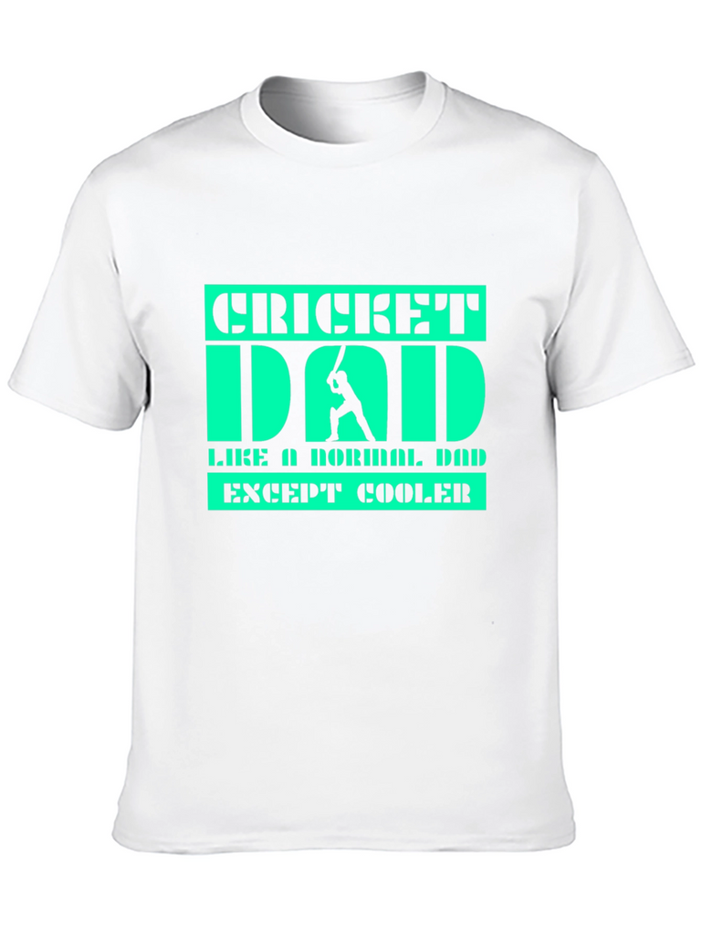 Cricket Dad T-Shirt - Cool Dad Gift