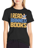 I Read Banned Books Graphic T-Shirt