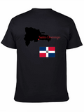 Dominican Republic Map & Flag T-Shirt