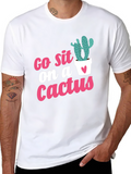 Go Sit on a Cactus Graphic Tee