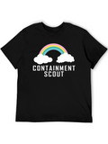 Containment Scout T-Shirt - Rainbow Graphic Tee