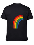 Rainbow Every Step Counts Graphic T-Shirt