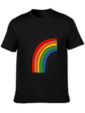 Rainbow Every Step Counts Graphic T-Shirt