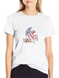 American Eagle Graphic T-Shirt - Patriotic Style