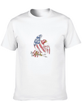 American Eagle Graphic T-Shirt - Patriotic Style