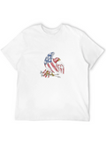American Eagle Graphic T-Shirt - Patriotic Style