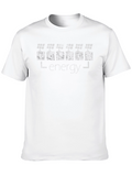 Solar Energy Panel Graphic Tee - Black