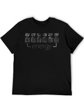 Solar Energy Panel Graphic Tee - Black