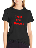 Trust the Process T-Shirt - Black