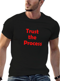 Trust the Process T-Shirt - Black
