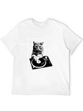 DJ Cat T-Shirt - Music Lovers Tee