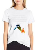Bright Light Flame T-Shirt - Inspirational Design