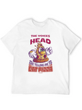 Eat Pizza Tee: Voices in My Head T-Shirt