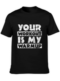 Workout Warmup Graphic T-Shirt