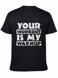 Workout Warmup Graphic T-Shirt