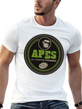Apes Ultimate Frisbee Black T-Shirt