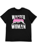 Wander Woman Graphic Tee - Adventure Shirt