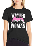 Wander Woman Graphic Tee - Adventure Shirt
