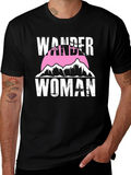 Wander Woman Graphic Tee - Adventure Shirt