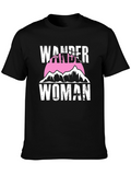 Wander Woman Graphic Tee - Adventure Shirt