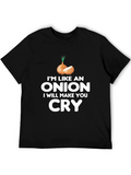 Im Like An Onion Black T-Shirt