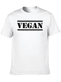 Vegan Statement T-Shirt - Bold Graphic Tee