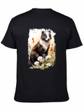 Badger Graphic Tee - Nature Inspired Design