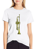 Trumpet Graphic Black T-Shirt