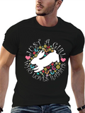 Just a Girl Who Loves Rabbits T-Shirt