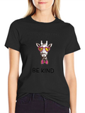 Be Kind Giraffe Graphic Tee