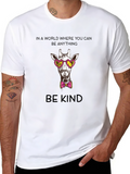 Be Kind Giraffe Graphic Tee