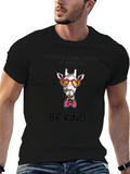 Be Kind Giraffe Graphic Tee