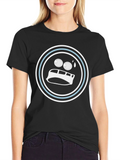 Funny Emoji Graphic Black T-Shirt