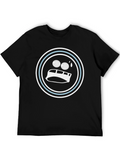 Funny Emoji Graphic Black T-Shirt