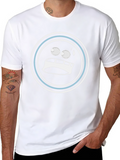 Funny Emoji Graphic Black T-Shirt